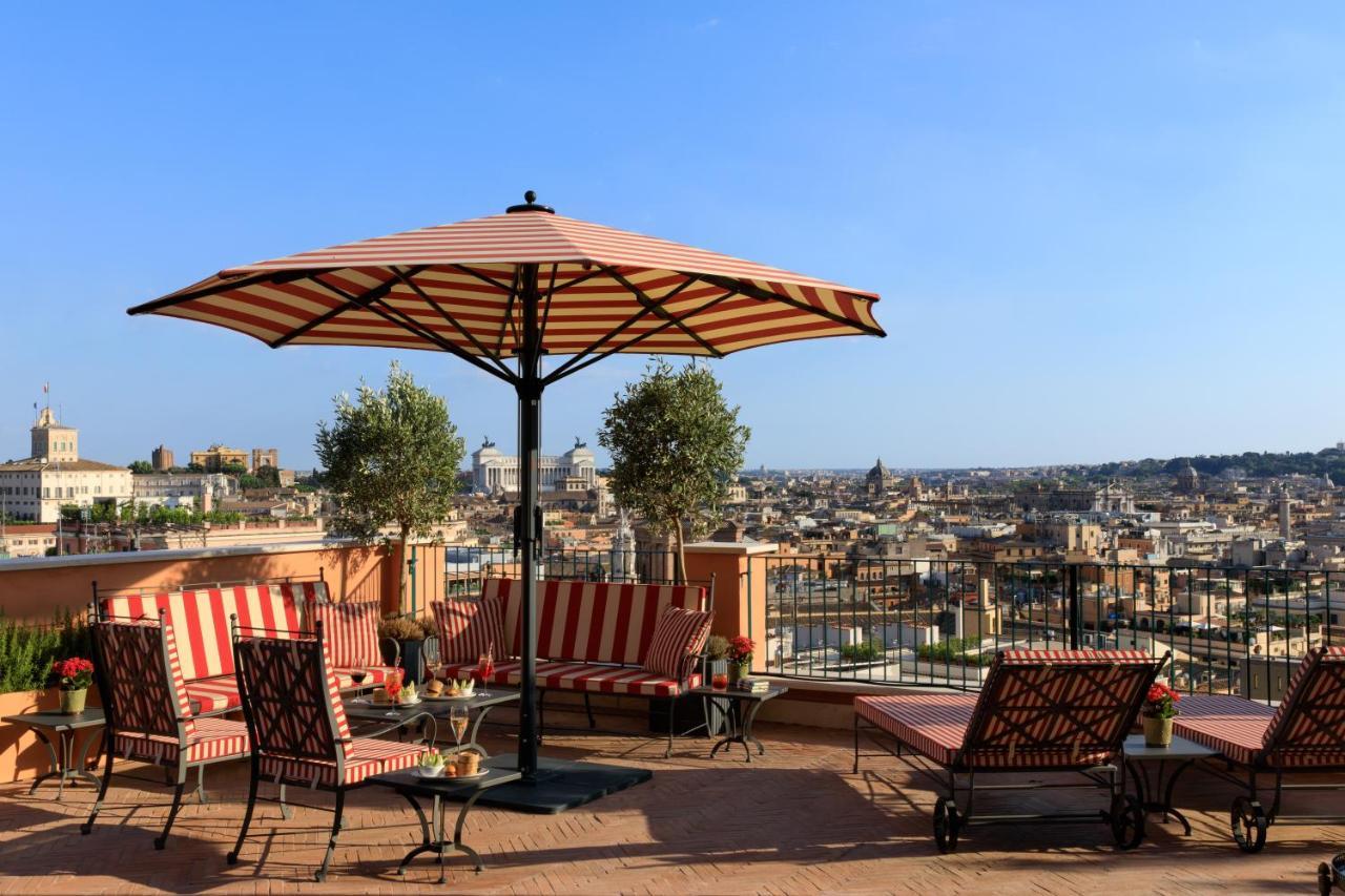 Rocco Forte Hotel De La Ville Roma Esterno foto