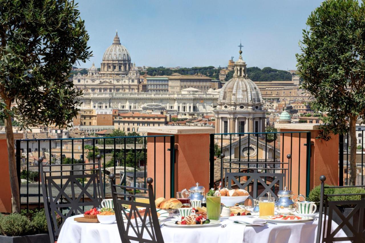 Rocco Forte Hotel De La Ville Roma Esterno foto