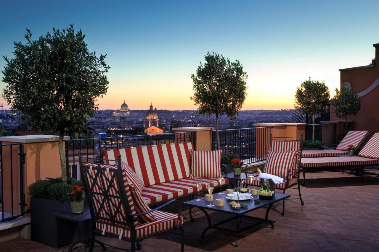 Rocco Forte Hotel De La Ville Roma Esterno foto
