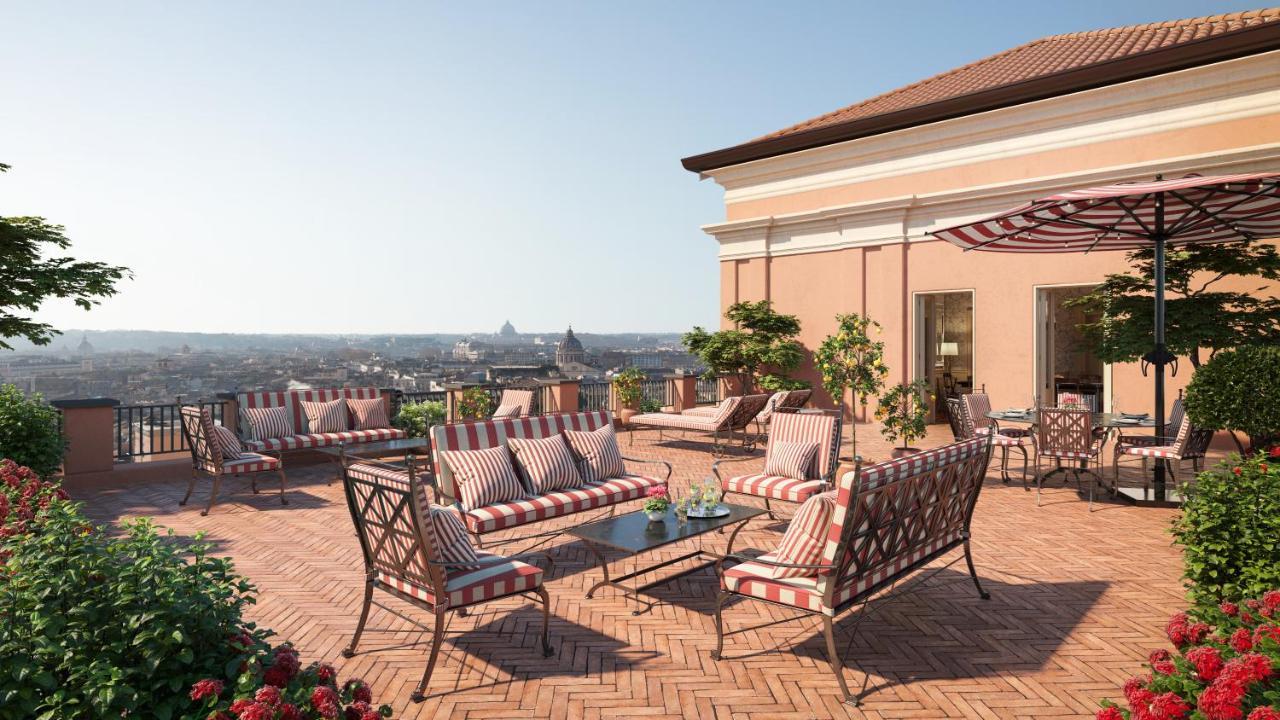 Rocco Forte Hotel De La Ville Roma Esterno foto