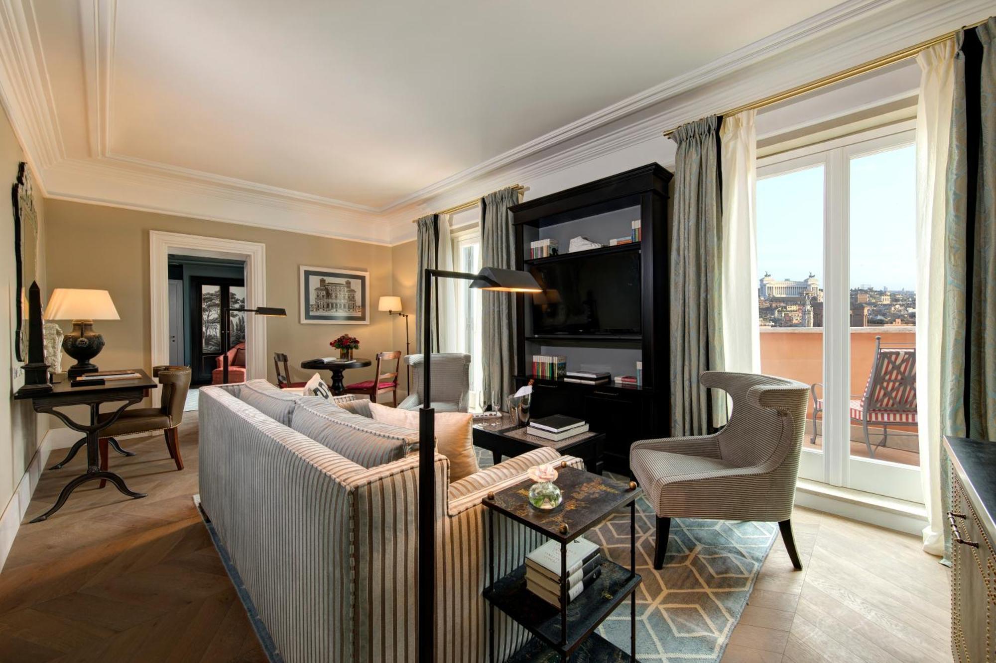 Rocco Forte Hotel De La Ville Roma Esterno foto