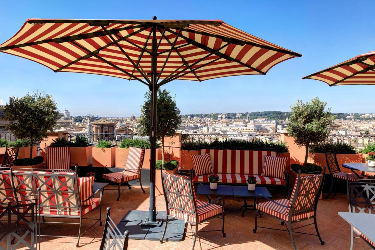 Rocco Forte Hotel De La Ville Roma Esterno foto